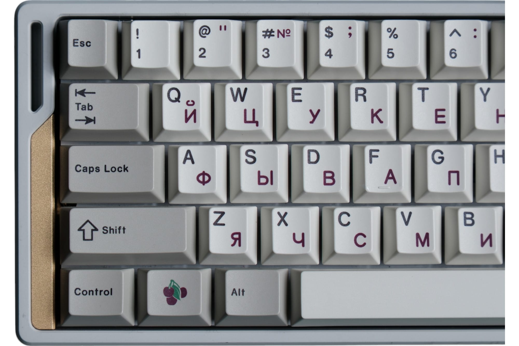 JC Studio Cyrillic Purple Keycap Kit · Milktooth
